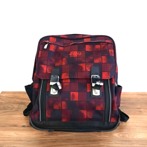 4you schulrucksack rot - 4you, rot-schwarz